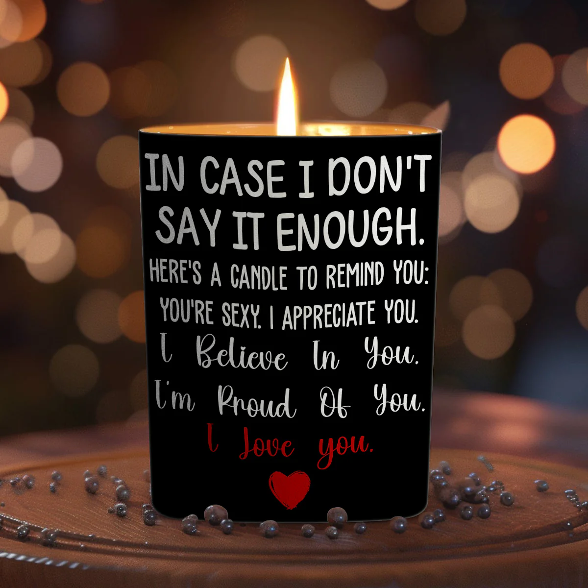 You Are Sexy, I Appreciate You - Personalized Custom Candle - Image 2