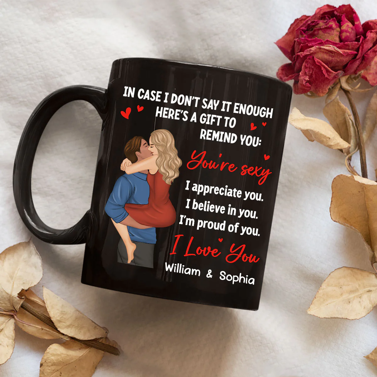 You Are Sexy I Appreciate You - Personalized Custom Coffee Mug - Image 3