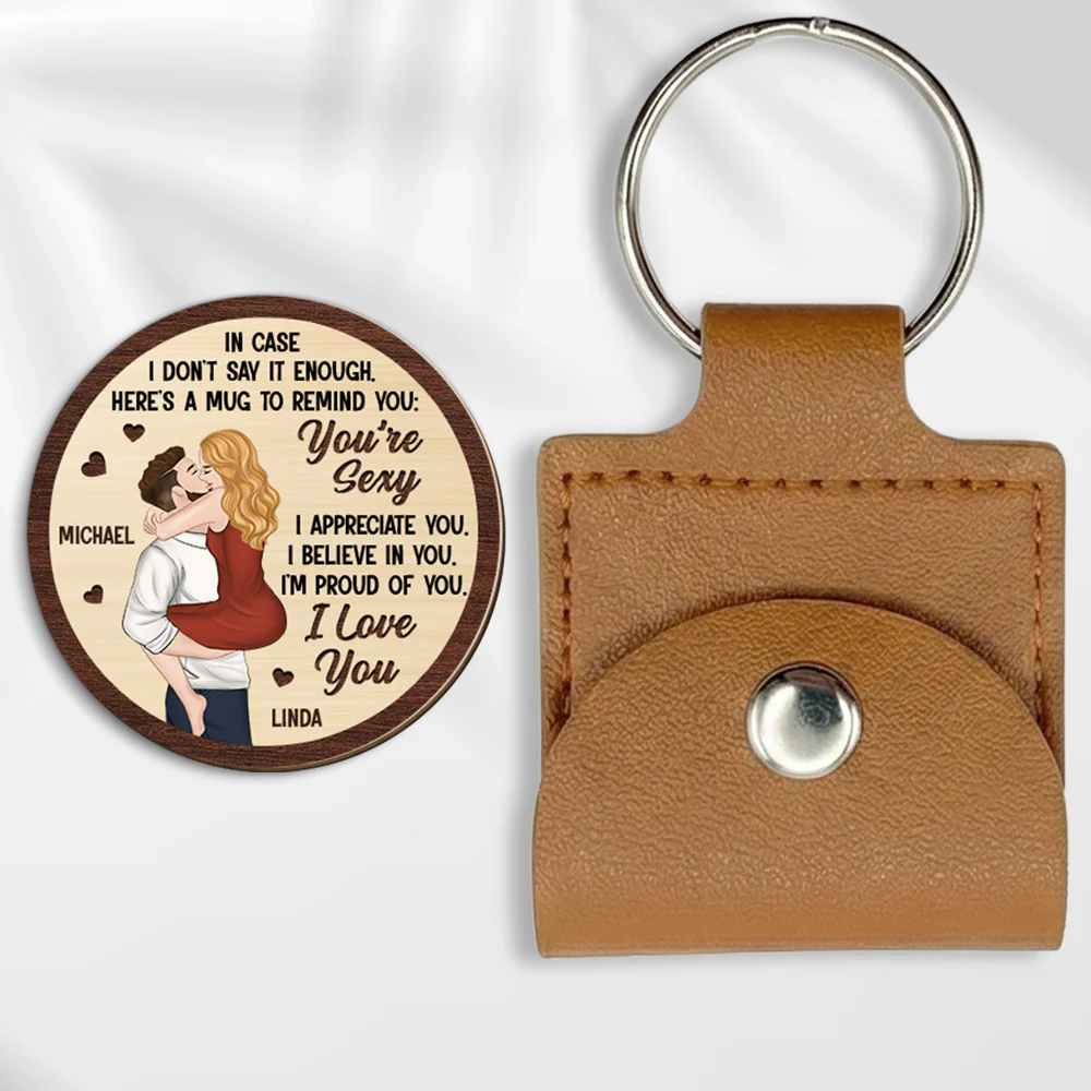 You Are Sexy I Appreciate You - Personalized Custom Wooden Pocket Hug