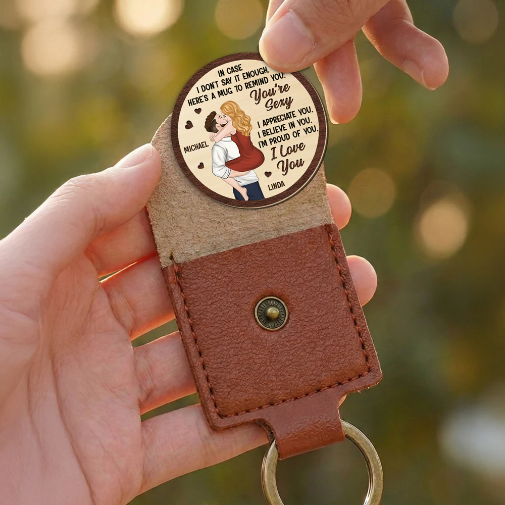 You Are Sexy I Appreciate You - Personalized Custom Wooden Pocket Hug - Image 3
