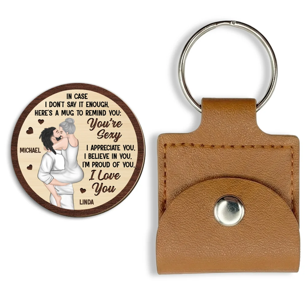 You Are Sexy I Appreciate You - Personalized Custom Wooden Pocket Hug - Image 7