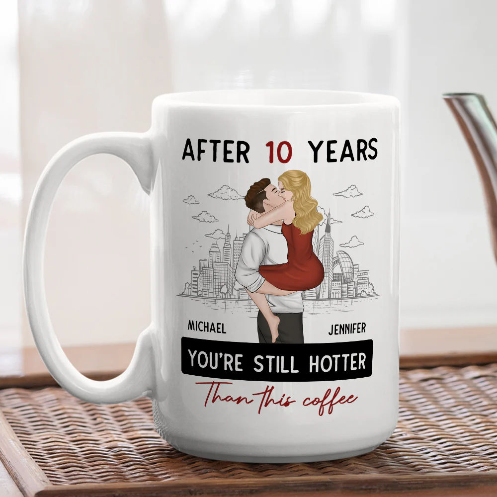 You Are So Hot - Personalized Custom Coffee Mug - Image 4