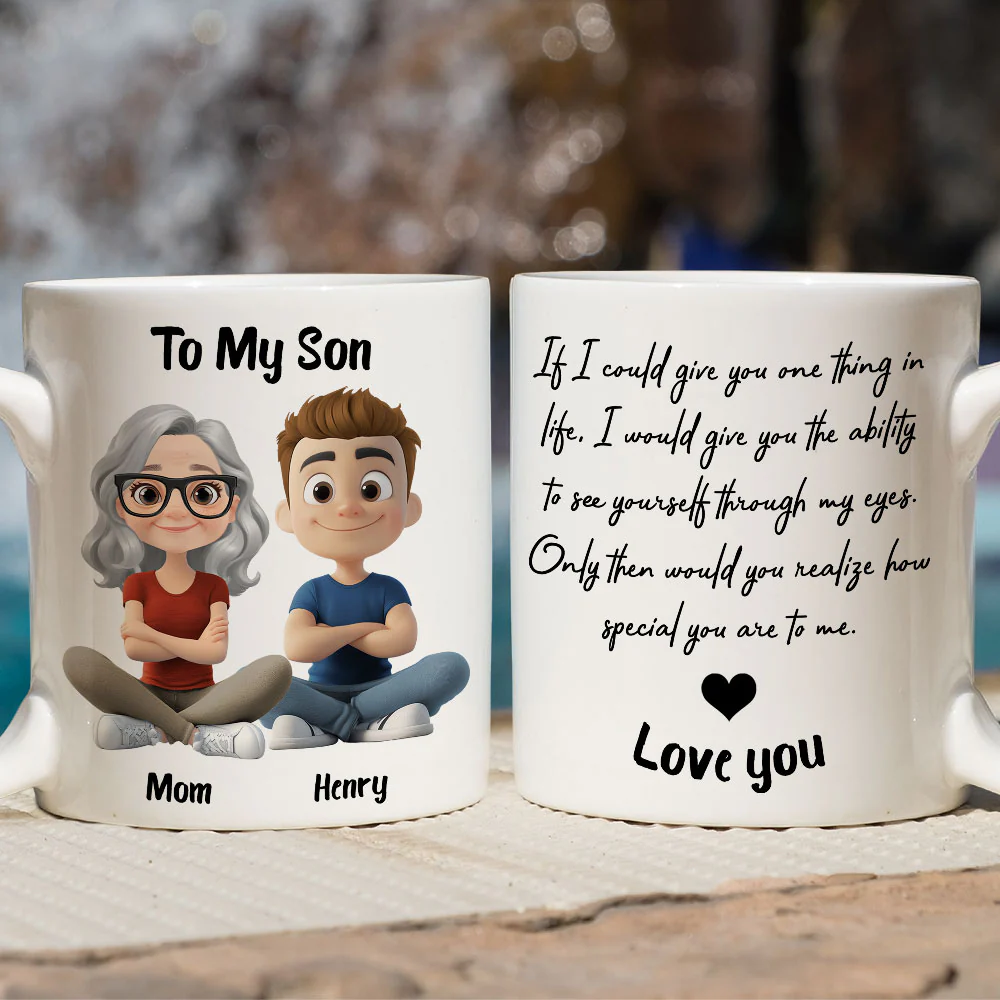 You Are Special - Personalized Custom Coffee Mug - Image 4