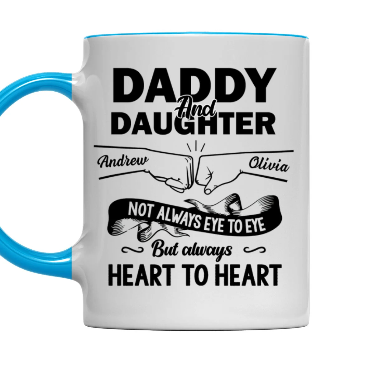 You Are The Best - Personalized Custom Accent Mug - Image 8