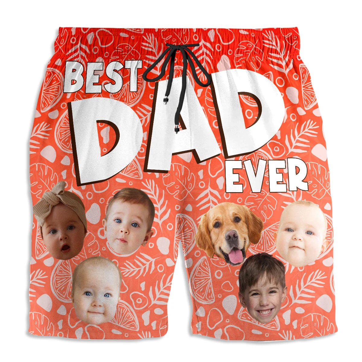 You Are The Best - Personalized Custom Beach Shorts - Image 4
