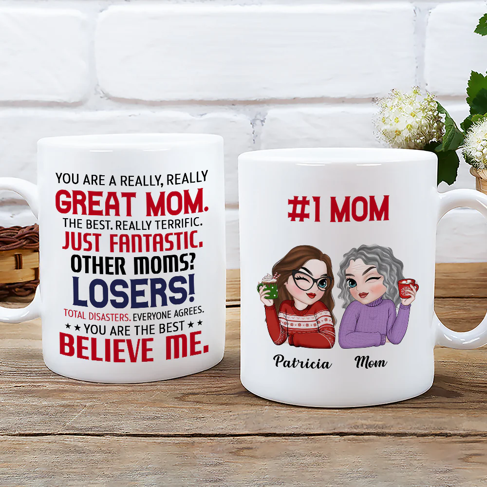 You Are The Best - Personalized Custom Coffee Mug - Image 3