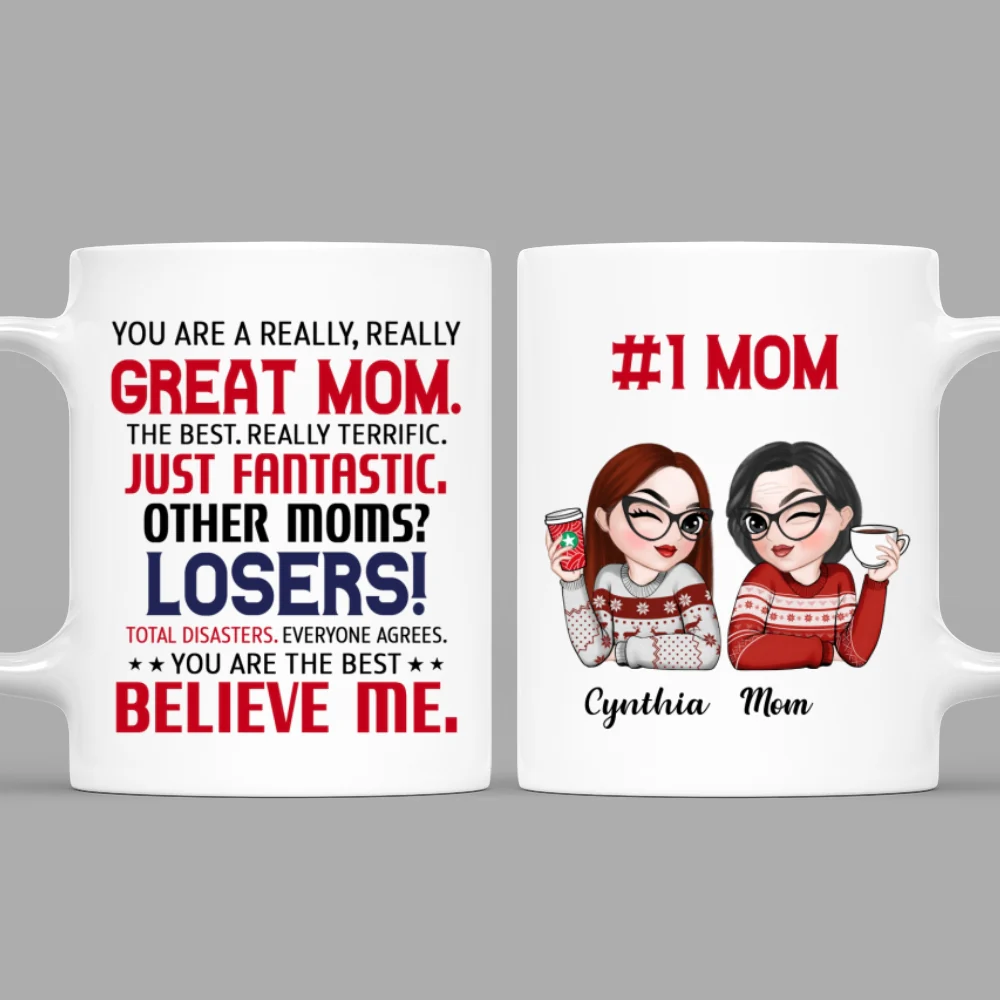 You Are The Best - Personalized Custom Coffee Mug - Image 7