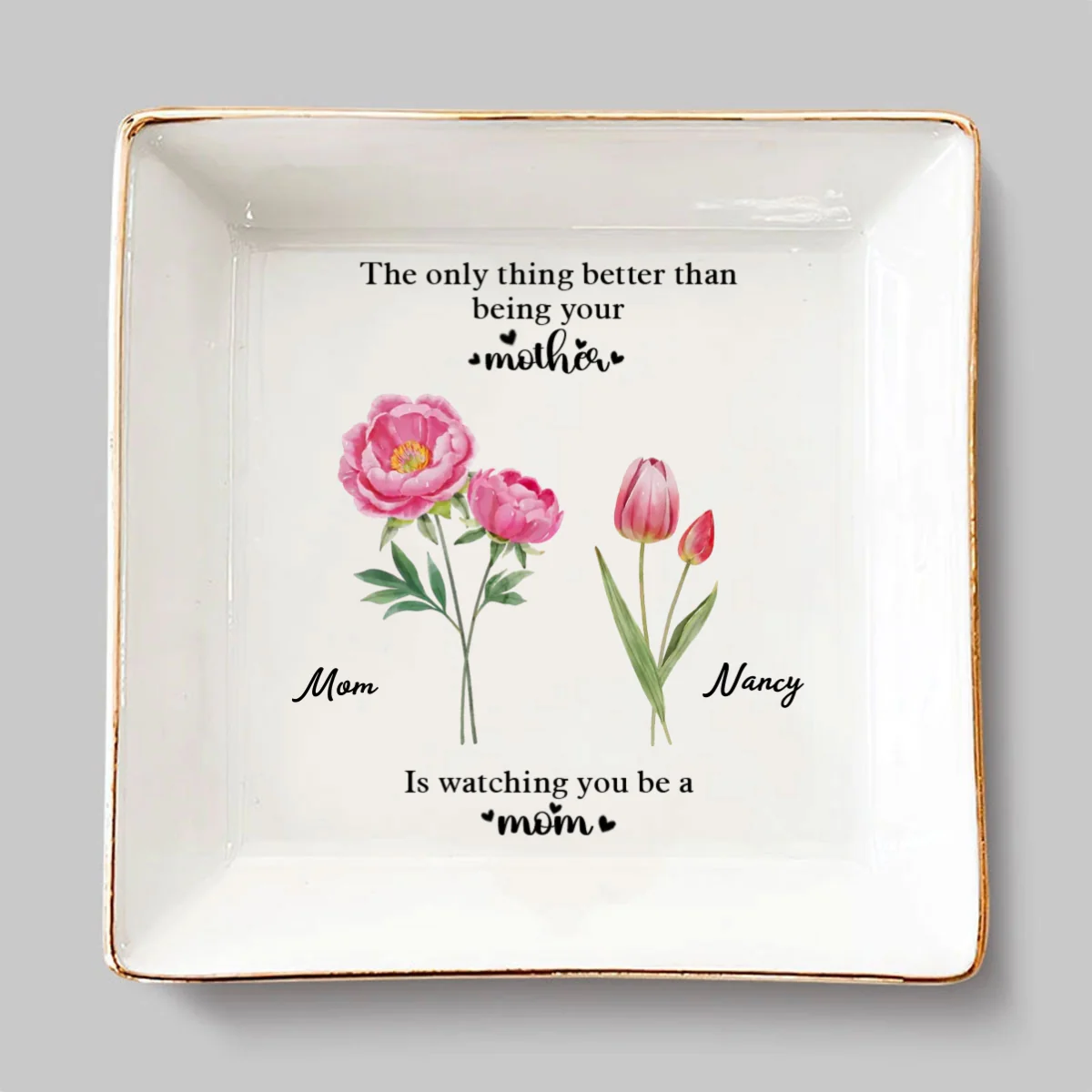 You Are The Best Thing - Personalized Custom Jewelry Dish - Image 7