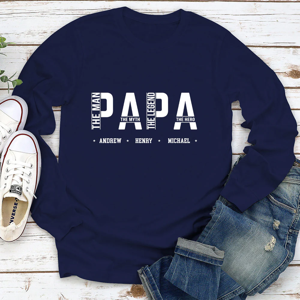 You Are The Legend The Hero - Personalized Custom Shirt - Image 3