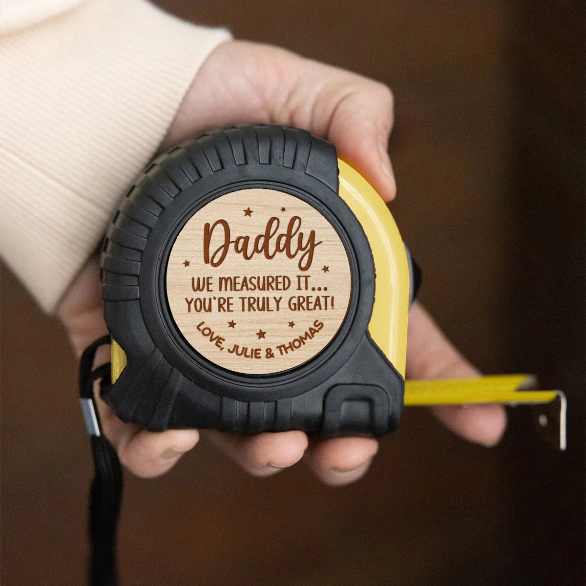 You Are Truly Great - Personalized Custom Tape Measure - Image 4