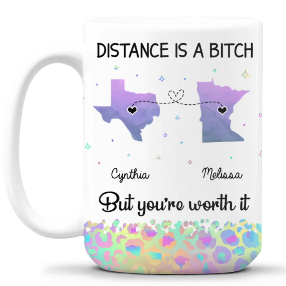 You Are Worth It - Personalized Custom Coffee Mug - Image 11