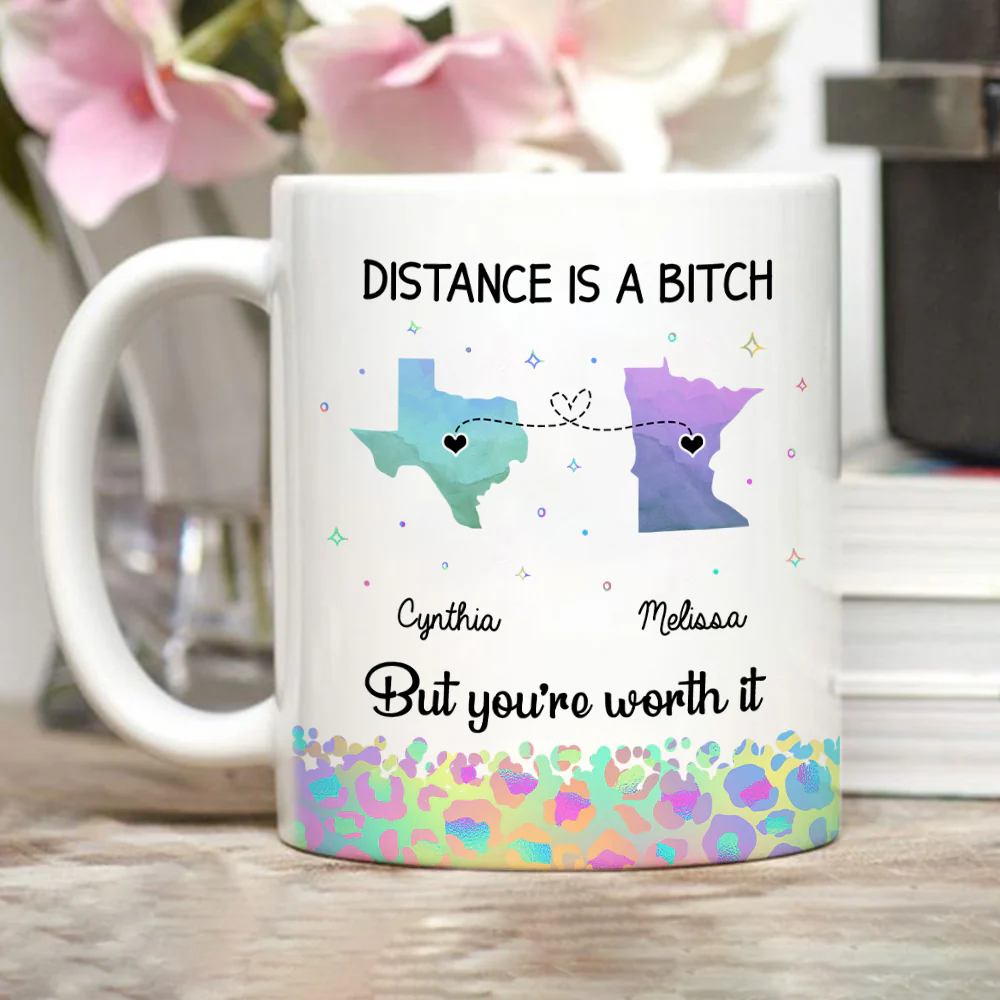 You Are Worth It - Personalized Custom Coffee Mug - Image 2