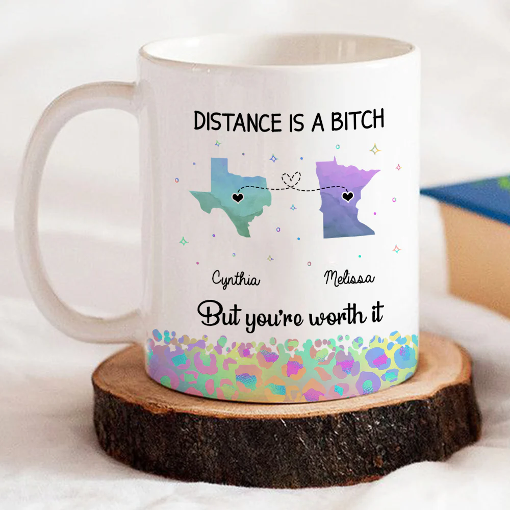 You Are Worth It - Personalized Custom Coffee Mug - Image 3