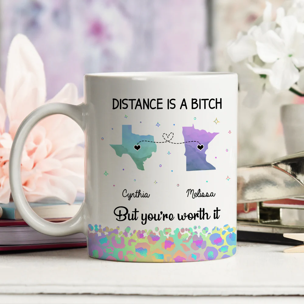 You Are Worth It - Personalized Custom Coffee Mug - Image 4