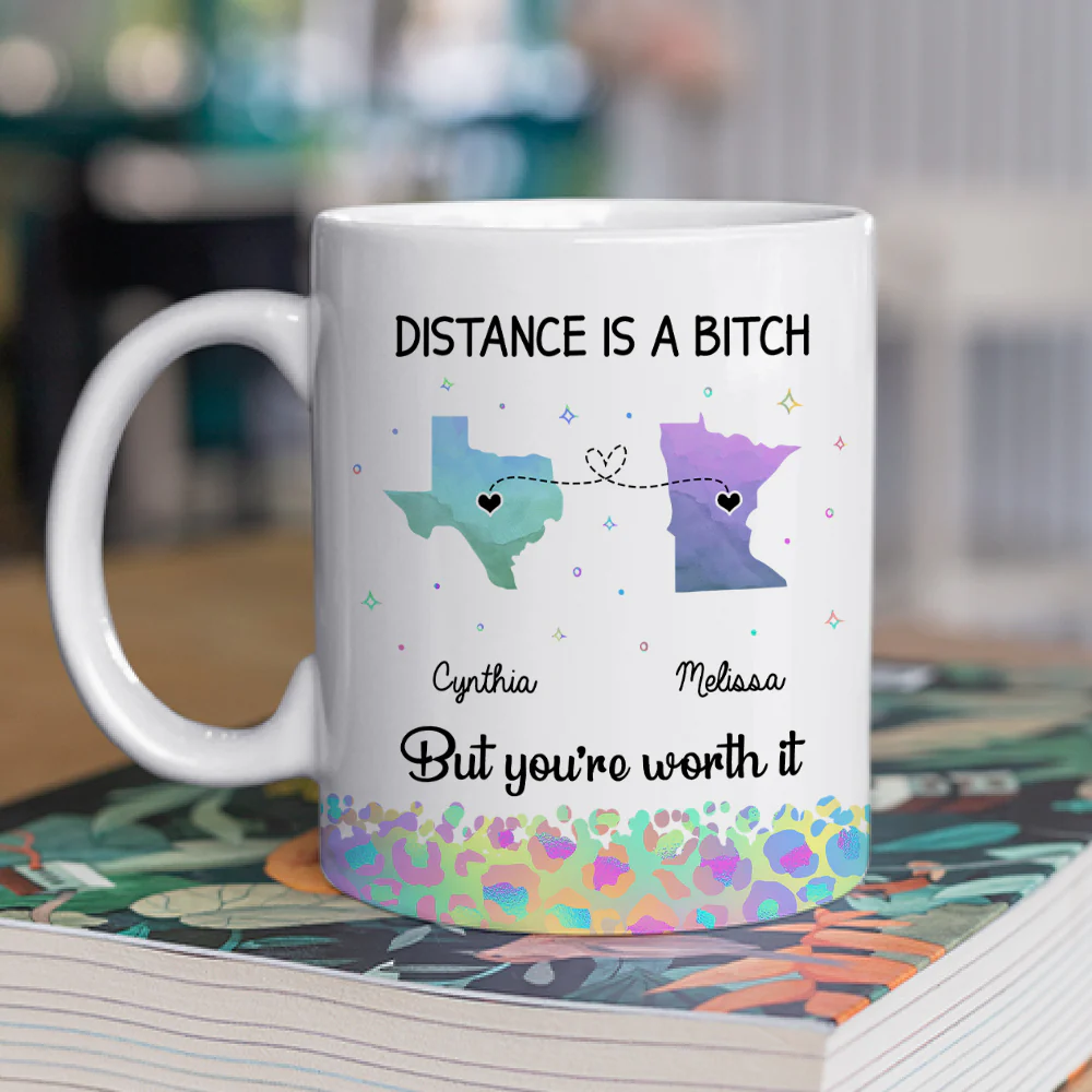 You Are Worth It - Personalized Custom Coffee Mug - Image 6