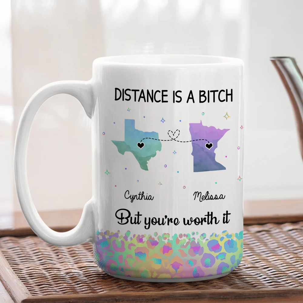 You Are Worth It - Personalized Custom Coffee Mug - Image 9