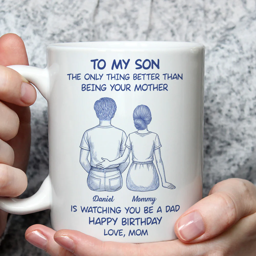 You Became An Amazing Man - Personalized Custom Coffee Mug - Image 3