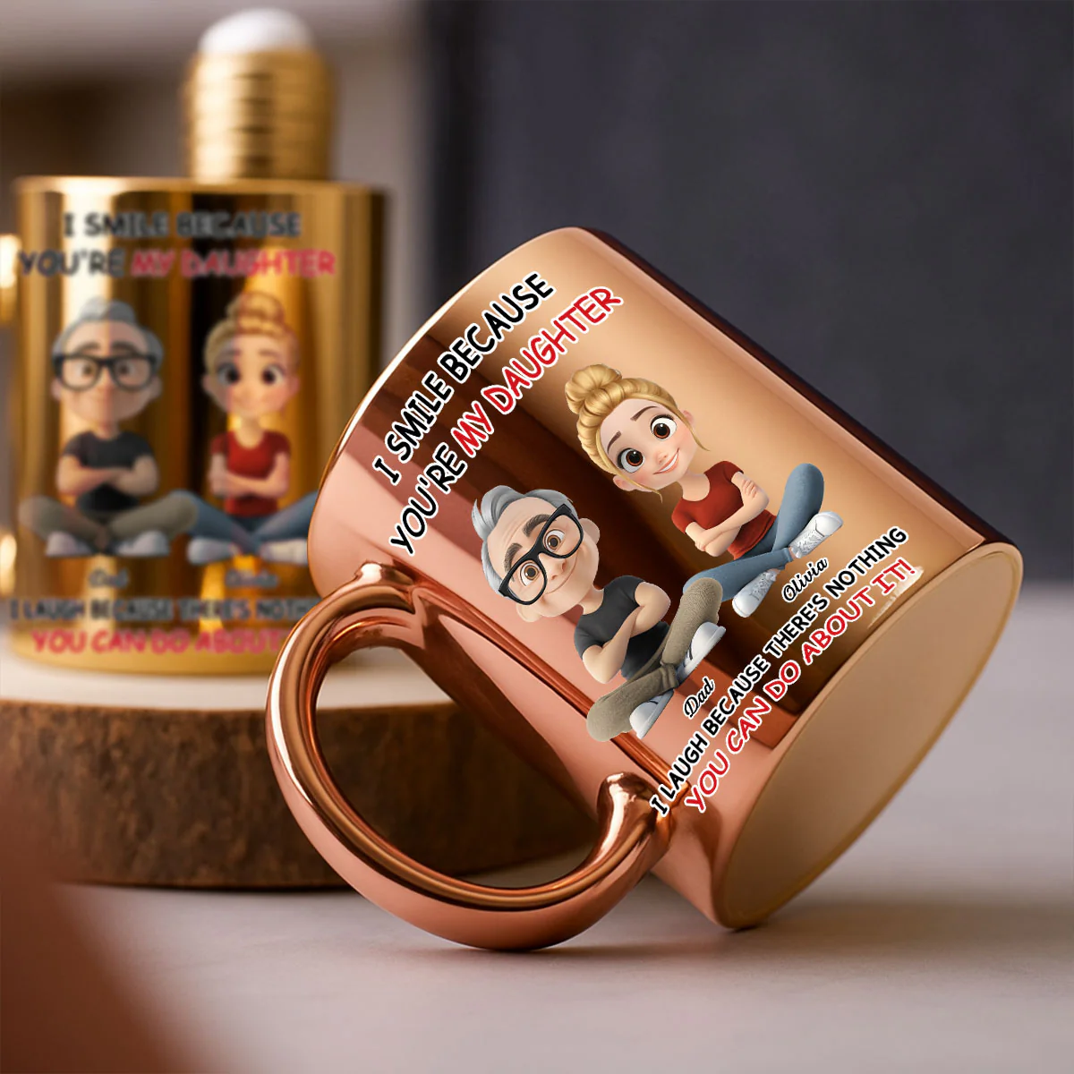 You Can Do About  It - Personalized Custom Metallic Mug - Image 4