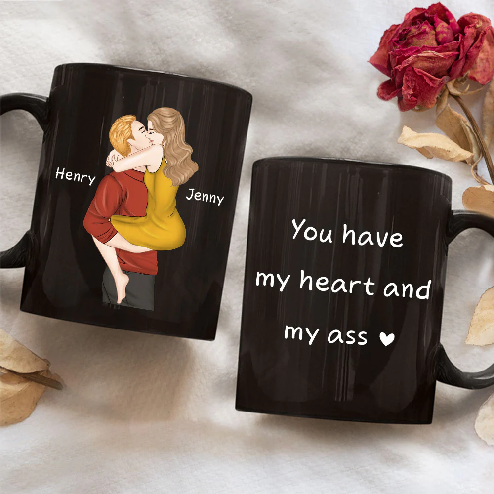 You Can Have Mine  - Personalized Custom Coffee Mug - Image 2