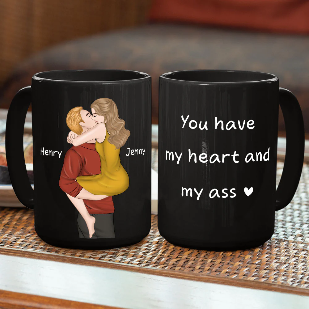 You Can Have Mine  - Personalized Custom Coffee Mug - Image 3