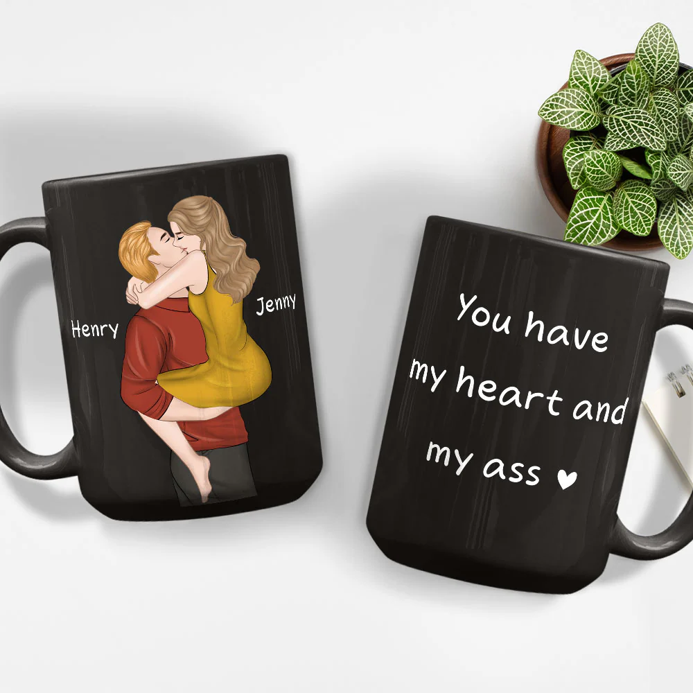You Can Have Mine  - Personalized Custom Coffee Mug - Image 5