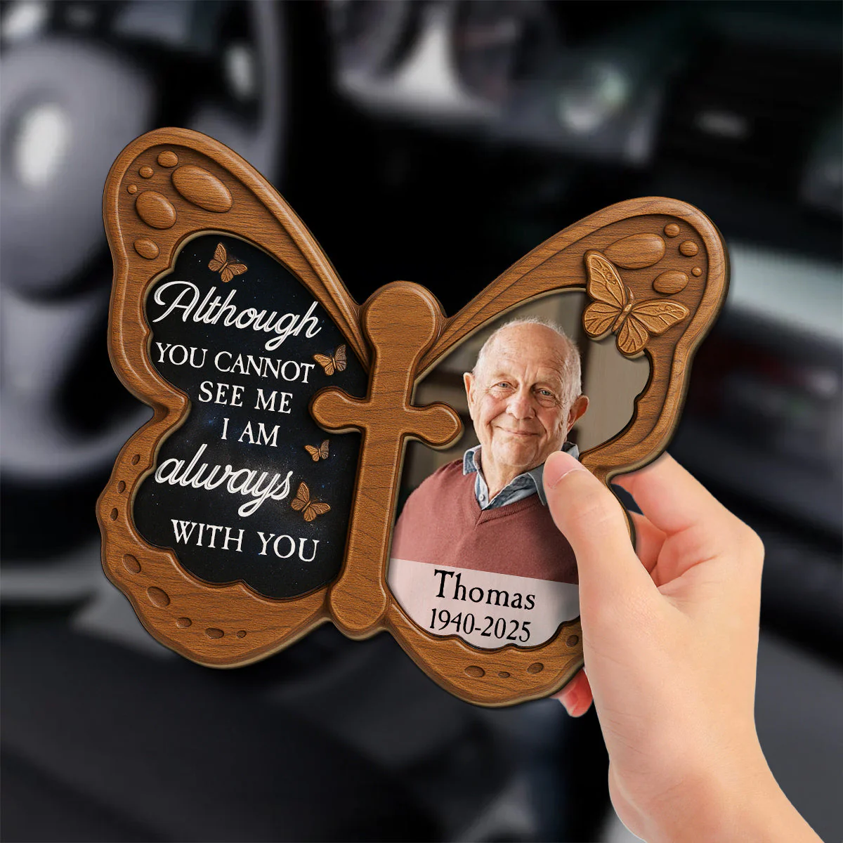 You Cannot See Me - Personalized Custom Car Visor Clip - Image 2