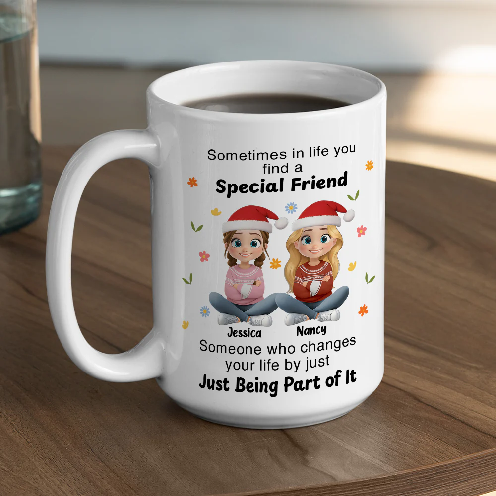 You Change My Life - Personalized Custom Coffee Mug - Image 5
