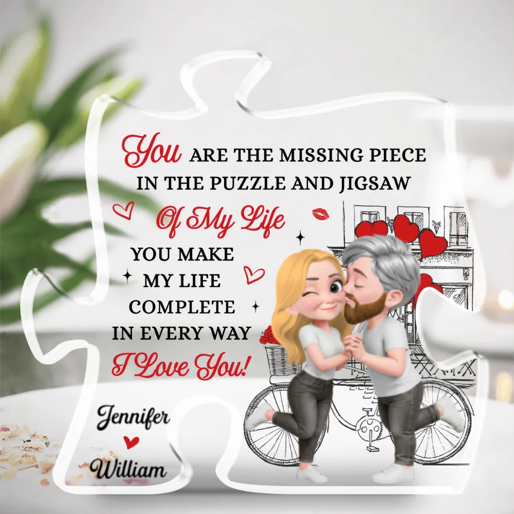 You Complete Every Part Of Me - Personalized Custom Acrylic Plaque - Image 5