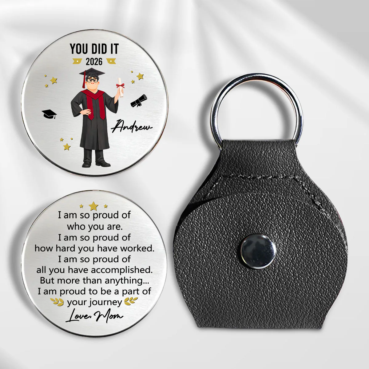 You Did It - Personalized Custom Pocket Hug