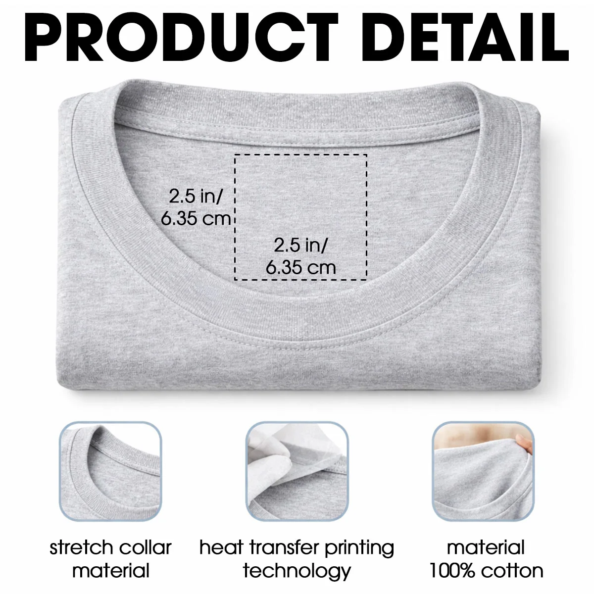 You First And Last Everything - Personalized Custom Inside Neck Print T-shirt - Image 7