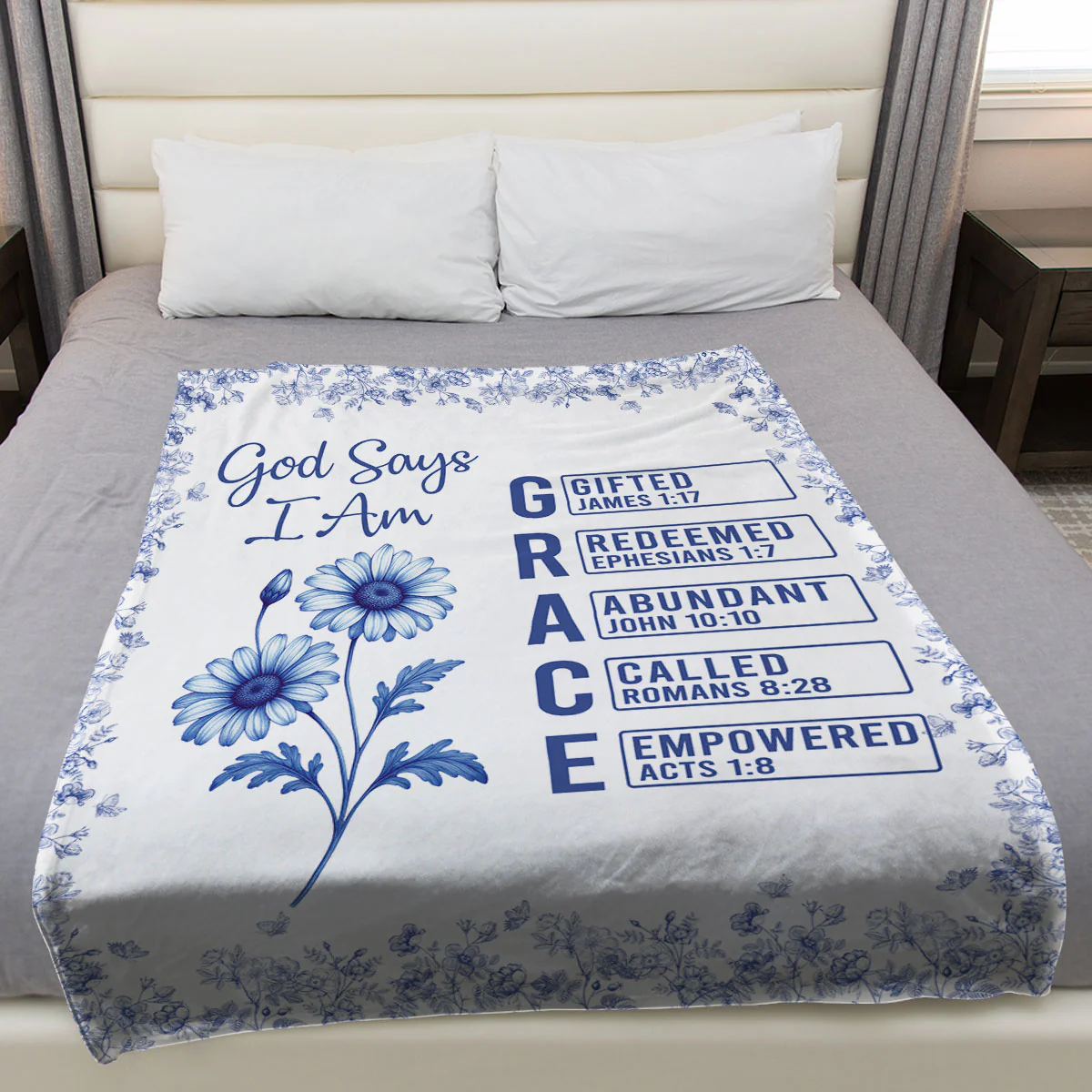 You For Sure Are - Personalized Custom Fleece Blanket - Image 3