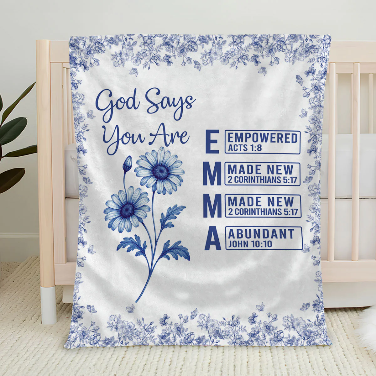 You For Sure Are - Personalized Custom Fleece Blanket - Image 5