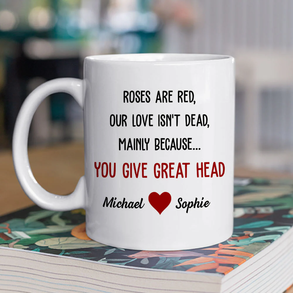 You Give Great Head - Personalized Custom Mug - Image 2