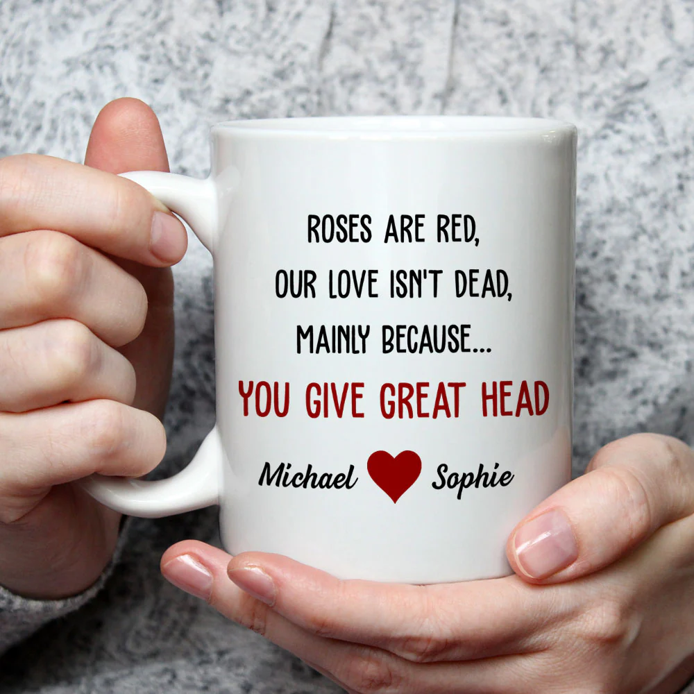 You Give Great Head - Personalized Custom Mug - Image 3
