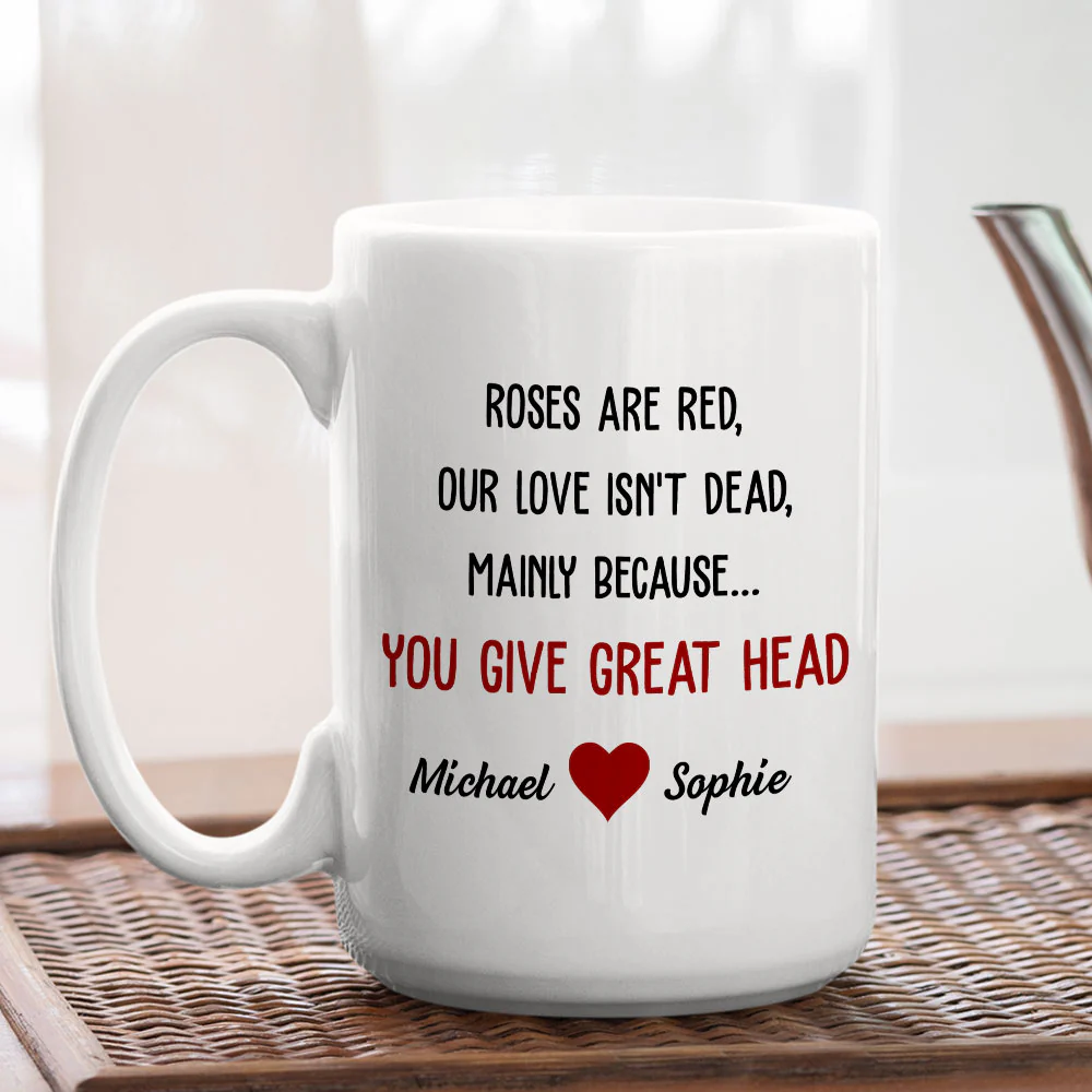 You Give Great Head - Personalized Custom Mug - Image 4