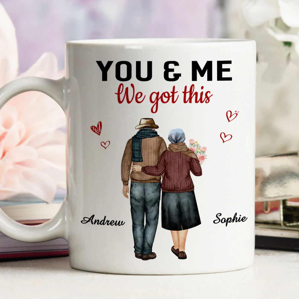You Got Me - Personalized Custom Coffee Mug - Image 3