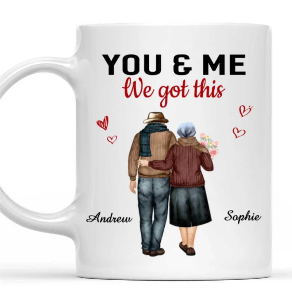 You Got Me - Personalized Custom Coffee Mug - Image 7