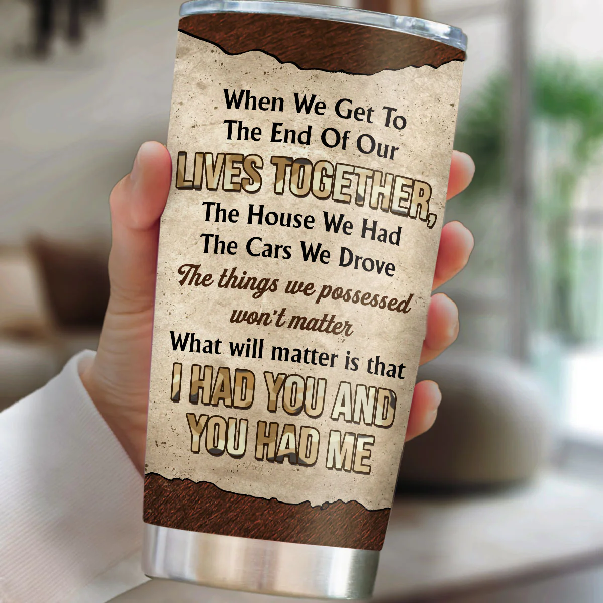 You Had Me - Personalized Custom Tumbler - Image 2
