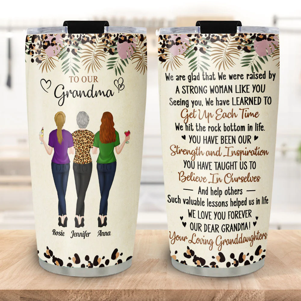 You Have Been My Strength And Inspiration - Personalized Custom Tumbler - Image 5