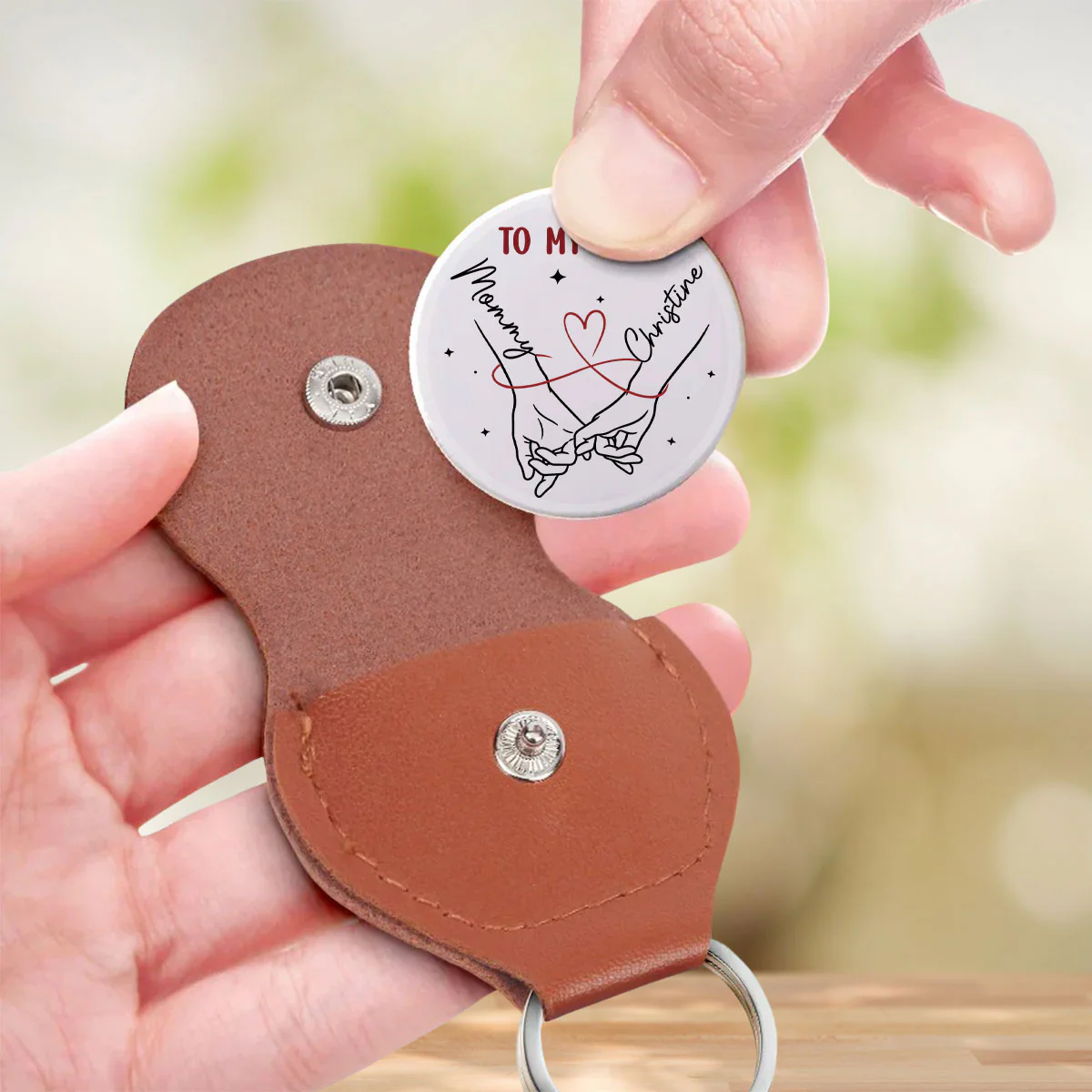 You Helped Me To Be - Personalized Custom Pocket Hug - Image 3