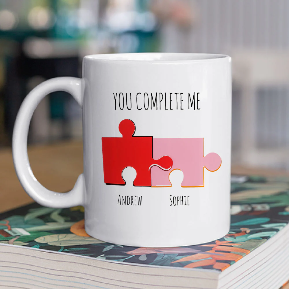 You Hold The Key To My Heart - Personalized Custom Coffee Mug - Image 3