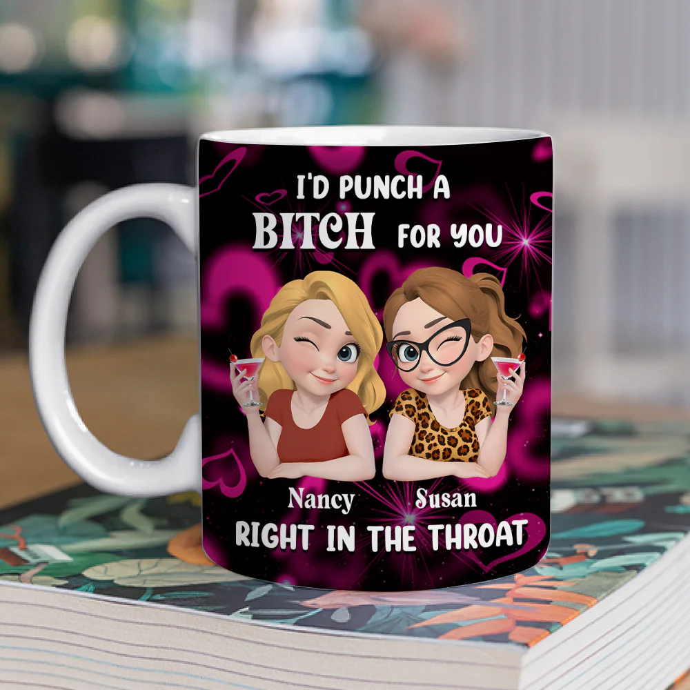 You Keep Me Sane - Personalized Custom Coffee Mug - Image 2