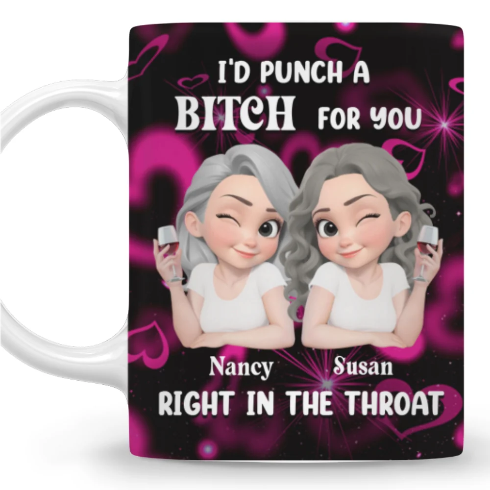You Keep Me Sane - Personalized Custom Coffee Mug - Image 7