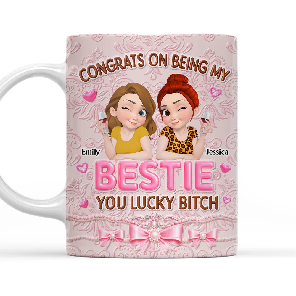 You Lucky - Personalized Custom 3D Inflated Effect Mug