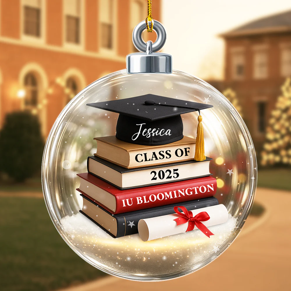 You Made It - Personalized Custom 3D Effect Acrylic Ornament