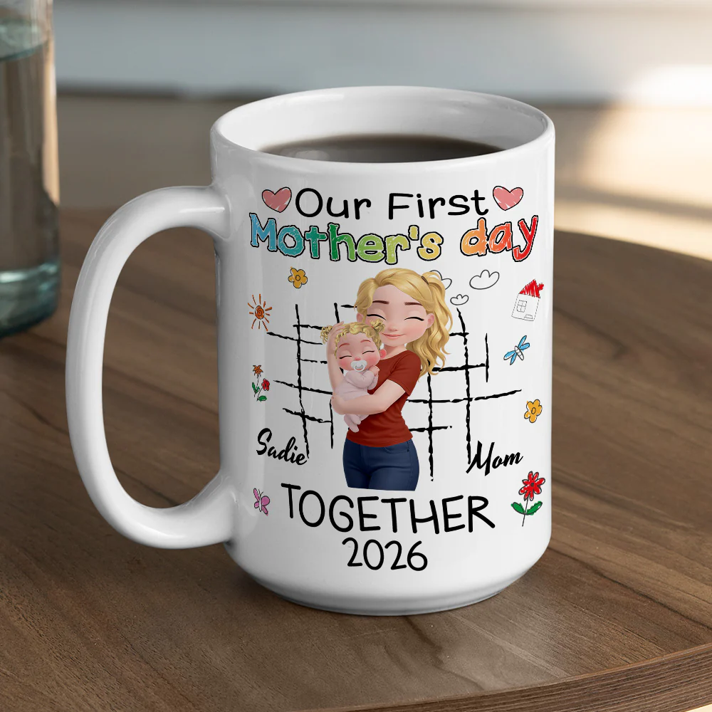 You Made Our Family Complete - Personalized Custom Coffee Mug - Image 4