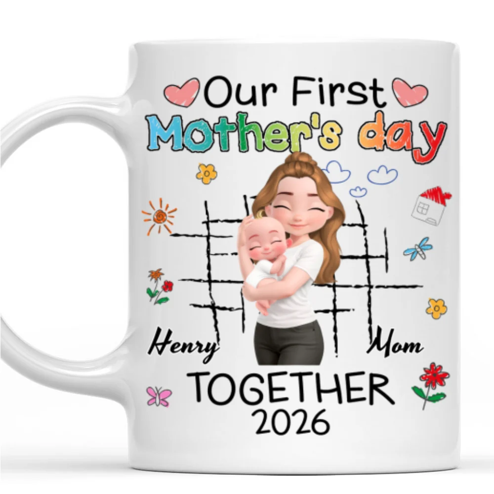 You Made Our Family Complete - Personalized Custom Coffee Mug - Image 7