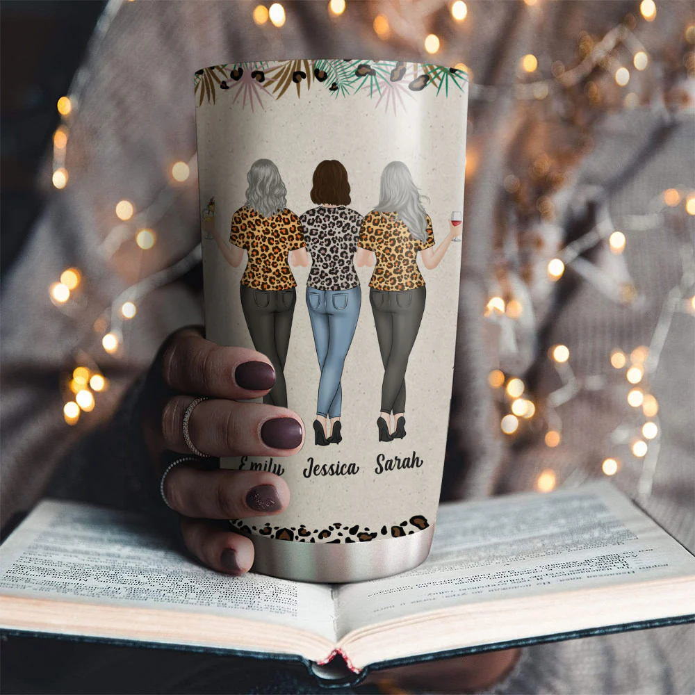 You Make Me Laugh Everyday - Personalized Custom Tumbler - Image 2