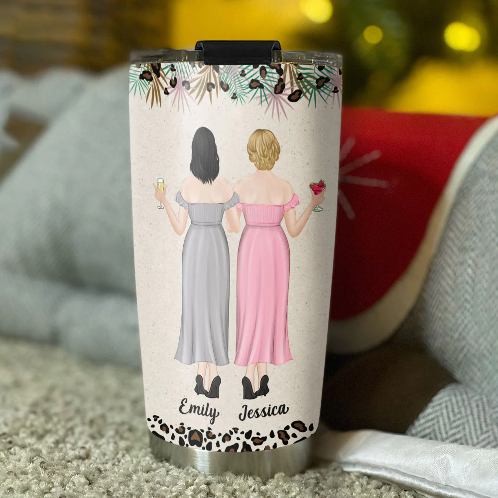 You Make Me Laugh Everyday - Personalized Custom Tumbler - Image 4