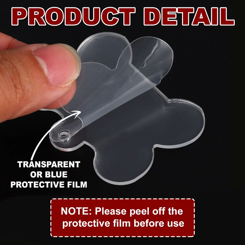 You Me And Our Children - Personalized Custom Acrylic Ornament - Image 5